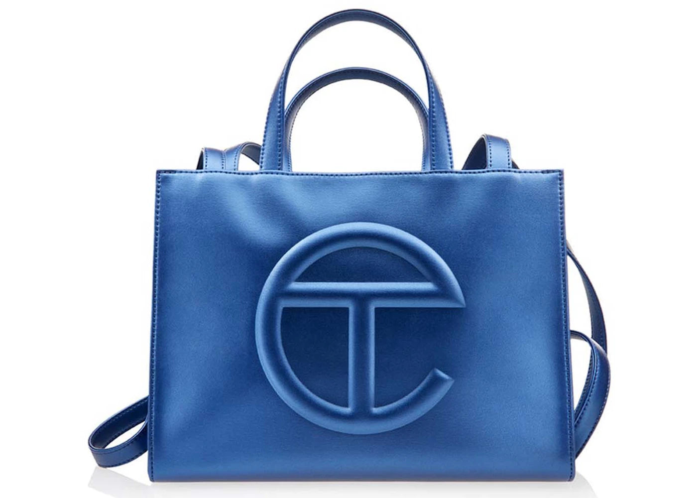 Telfar SHMedium Shopping Bag-Cobalt