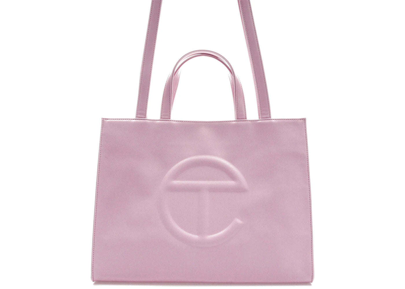Telfar Shopping Bag-Medium Bubblegum Pink