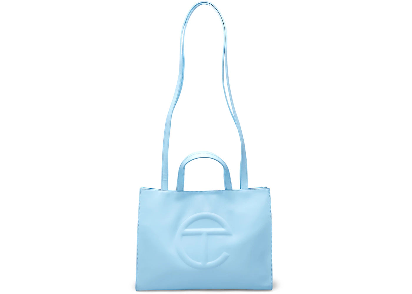 Telfar Shopping Bag-Medium Pool Blue
