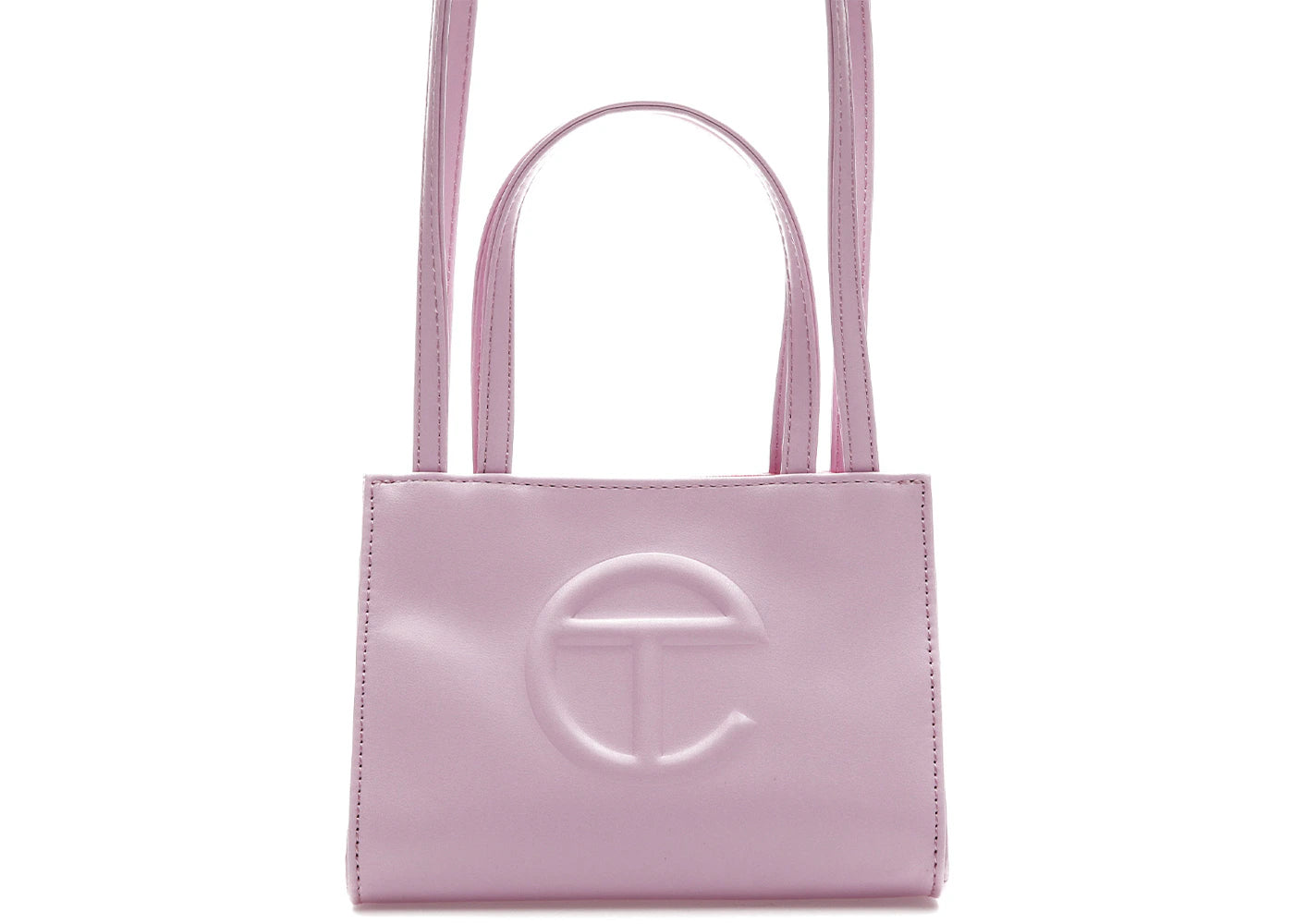 Telfar Shopping Bag-Small Bubblegum Pink