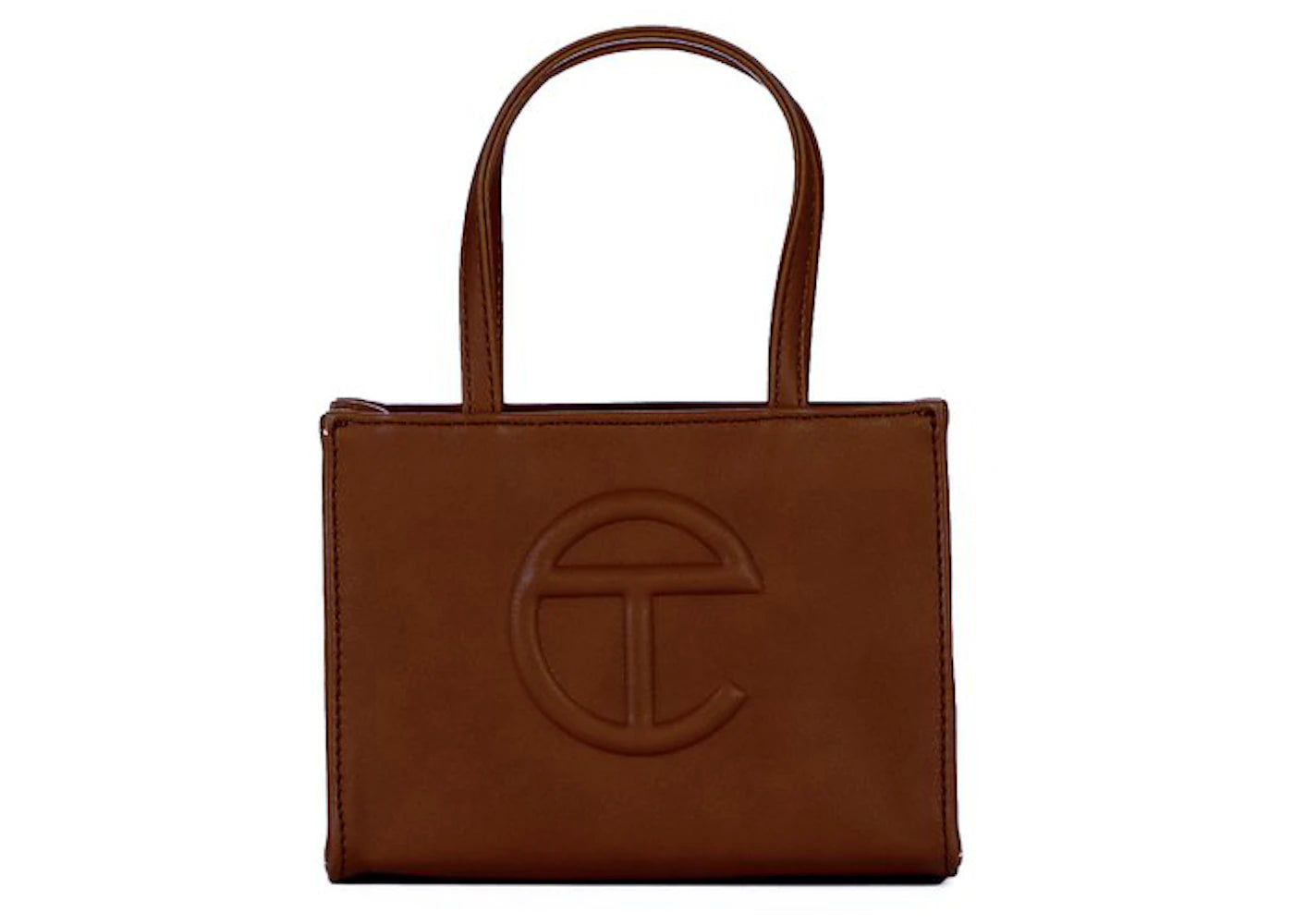 Telfar Shopping Bag-Small Chocolate