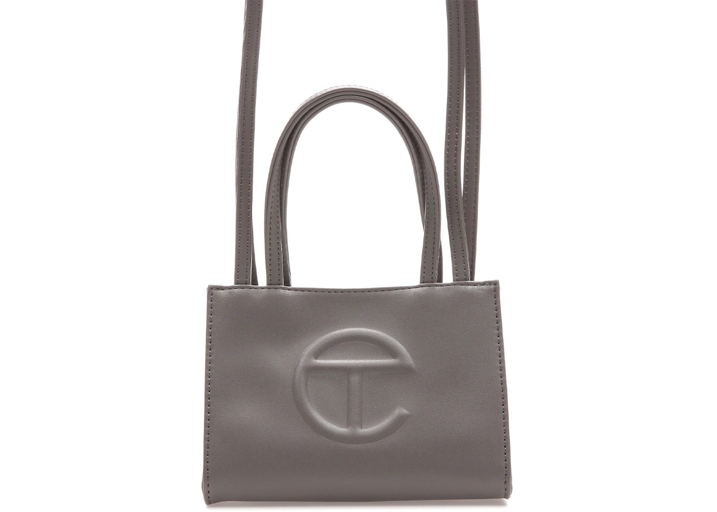 Telfar Shopping Bag-Small Grey