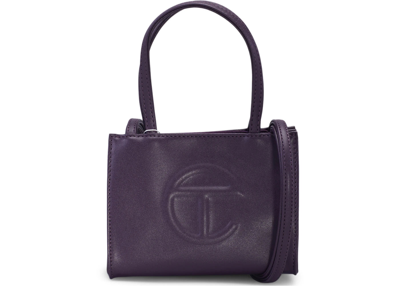 Telfar Shopping Bag-Small Eggplant