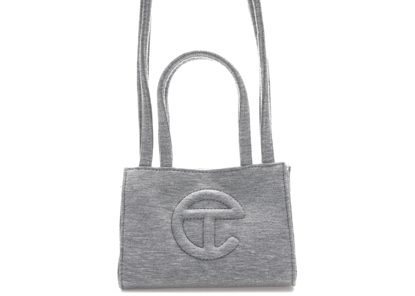 Telfar x UGG Fleece Shopping Bag-Small Heather Grey