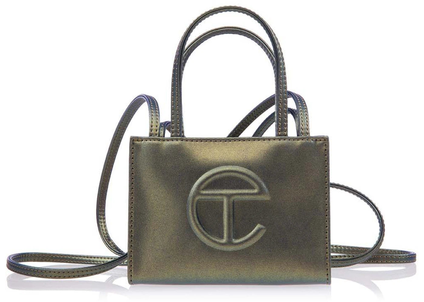 Telfar Small Shopping Bag-Acid