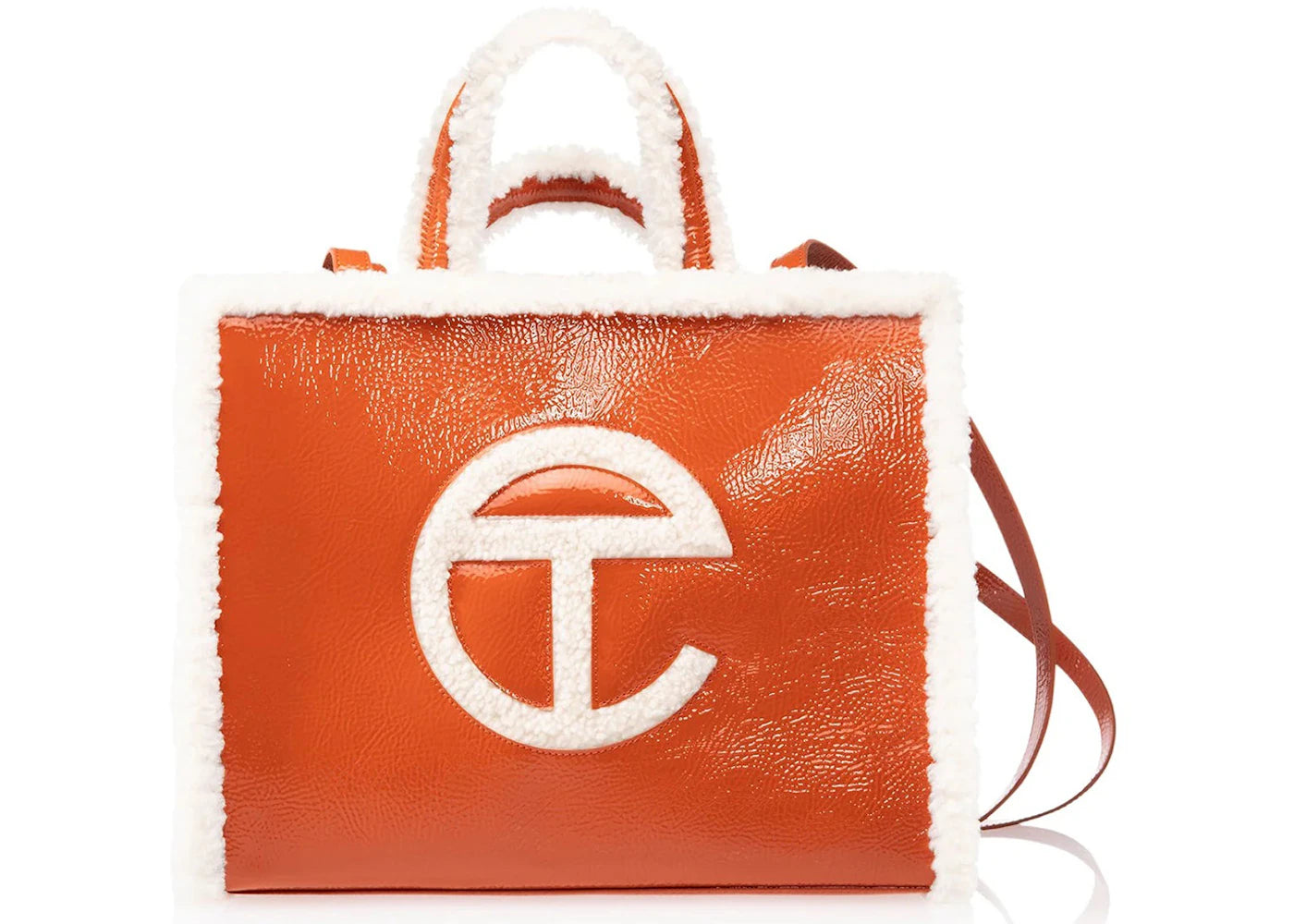 Telfar x UGG Medium Shopper Crinkle-Spicy Pumpkin