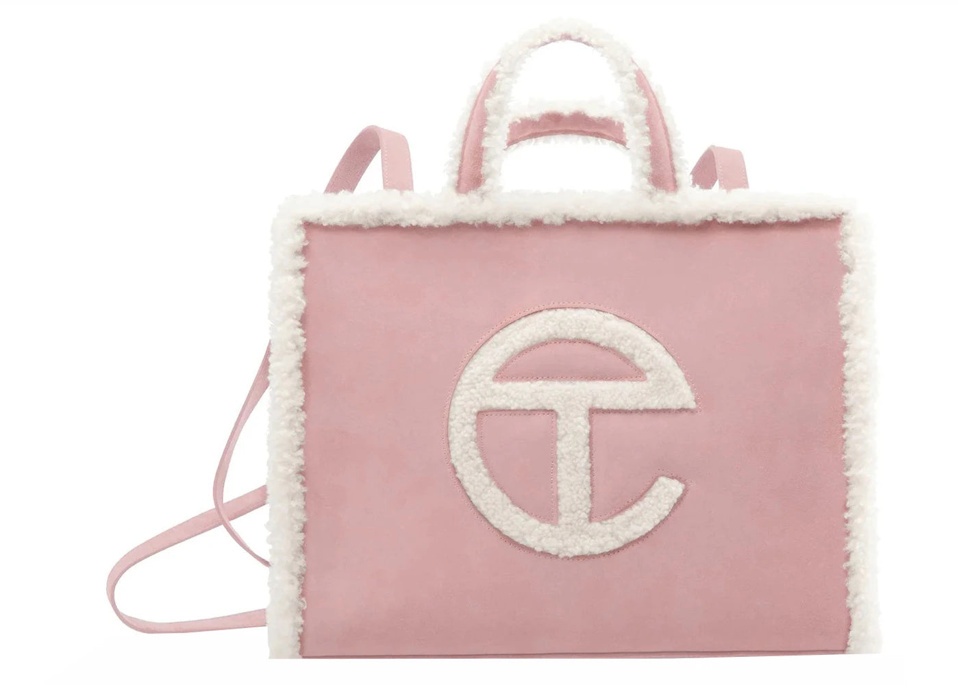 Telfar x UGG Shopping Bag-Medium Pink