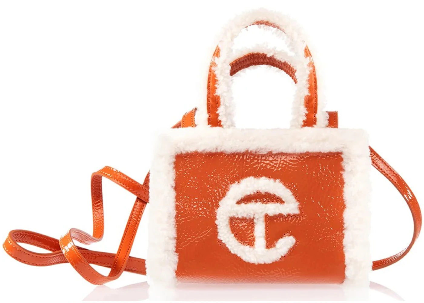 Telfar x UGG Small Shopper Crinkle-Spicy Pumpkin