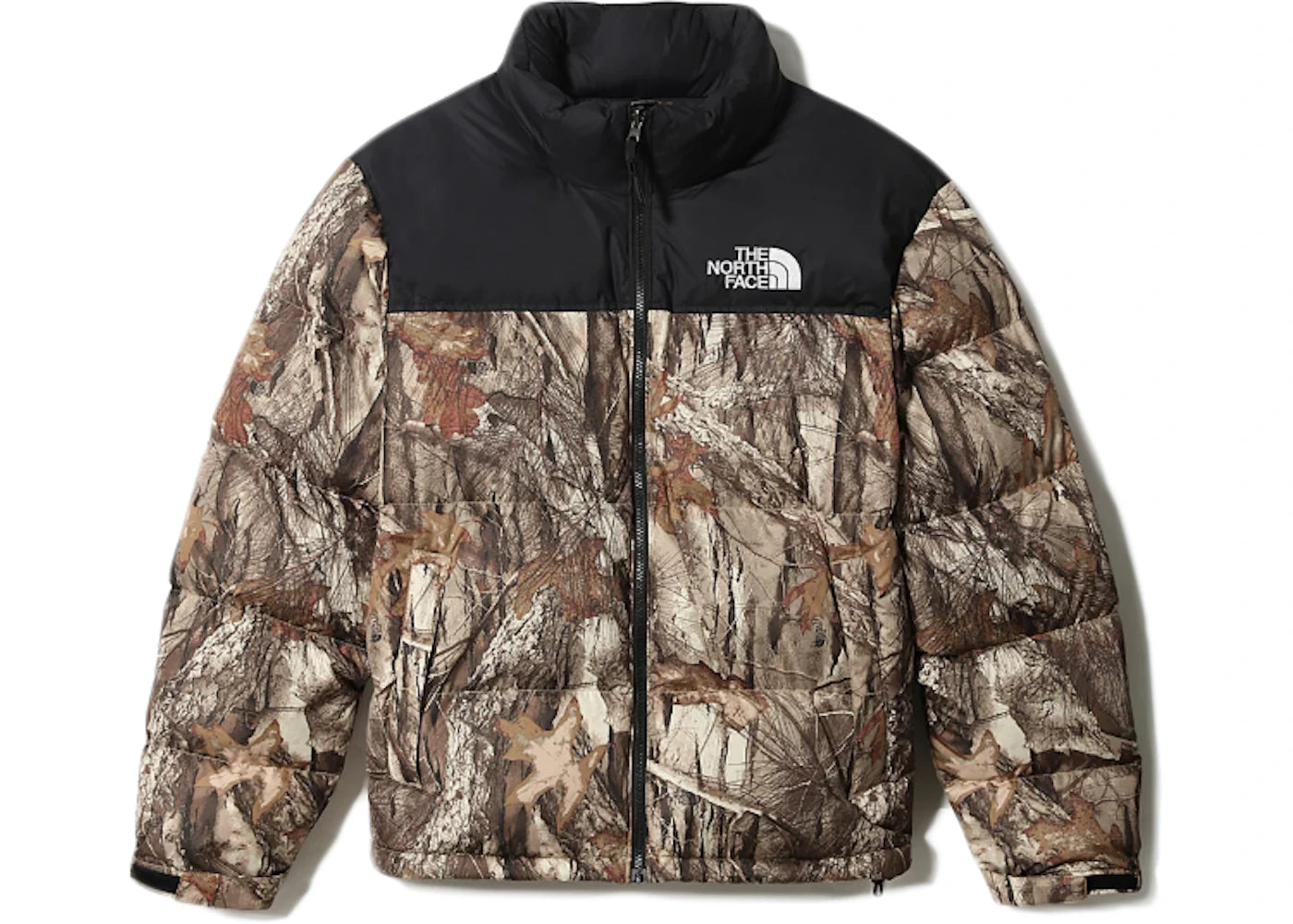 Veste The North Face 1996 Retro Nuptse pliable - Motif Forêt - Couleur kaki