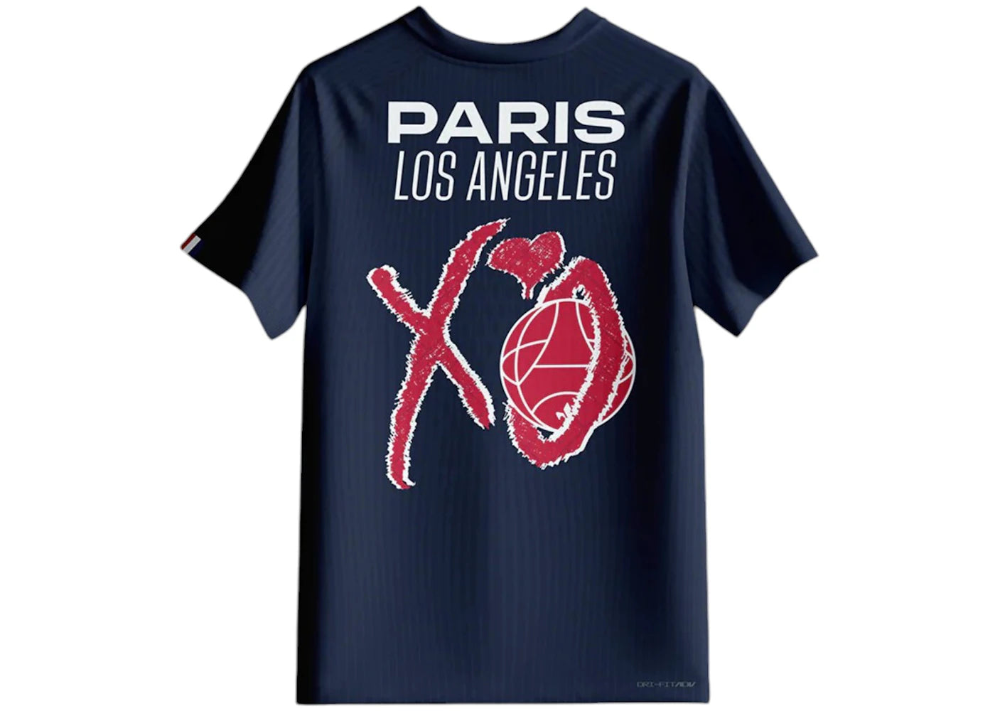 The Weeknd PSG x XO Stadium Jersey-Navy/Multicolor