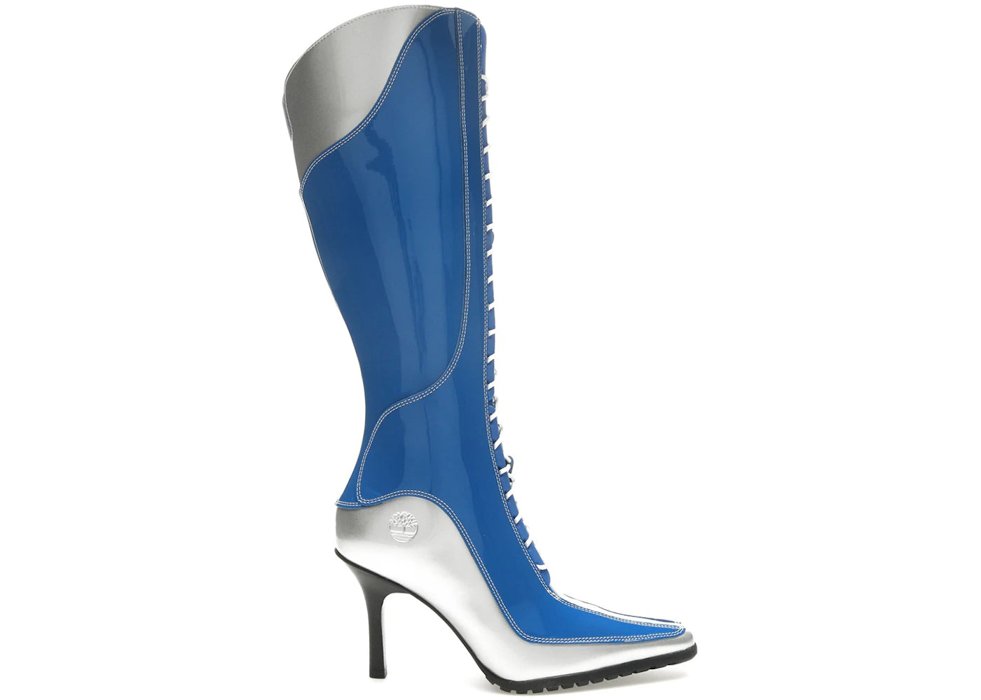 Timberland 14" Lace-Up Zip Boot-Veneda Carter Bright Blue (Women's)