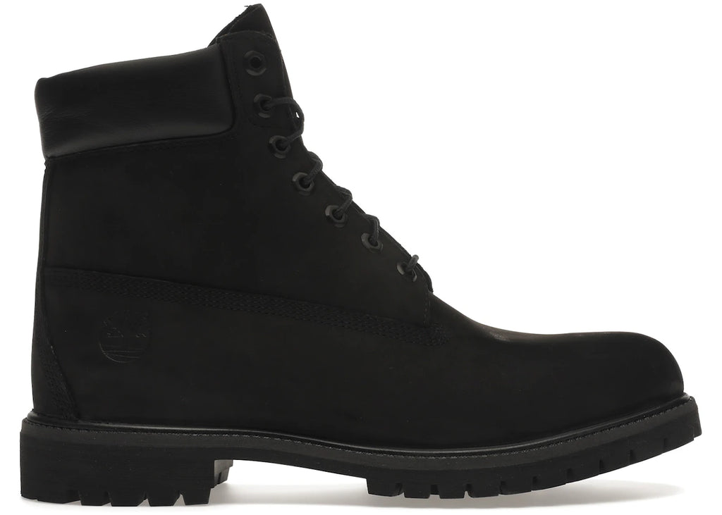 Timberland 6 Inch Boot Black Nubuck Premium - main view
