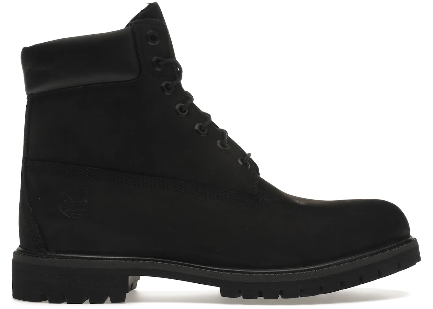 Timberland 6 Inch Boot Black Nubuck Premium - main view