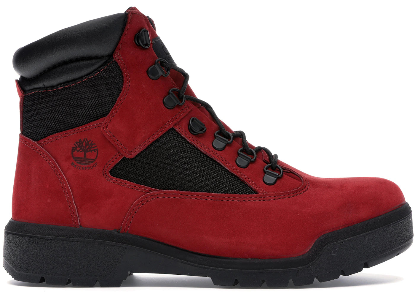 Timberland 6" Field Boot-Red Black