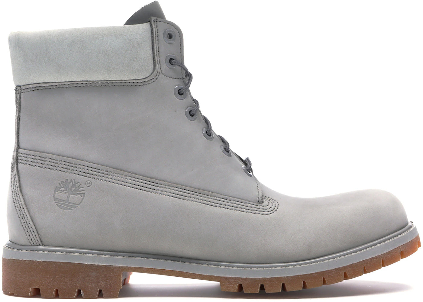 Timberland 6" Boot-Light Gray Waterbuck