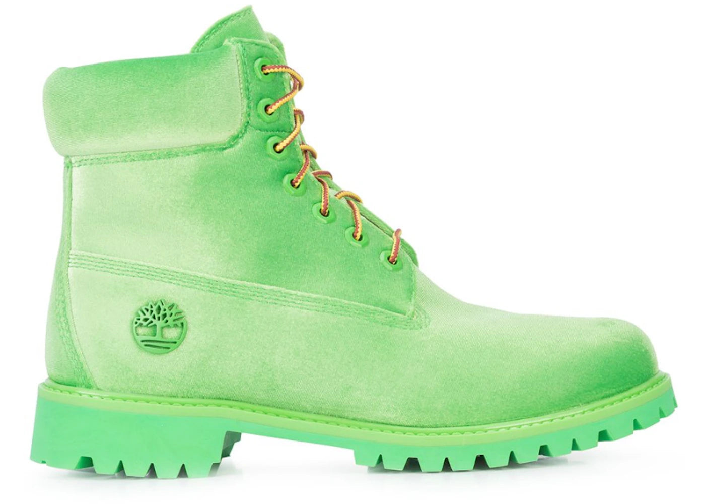 Timberland 6" Boot-Off White Green Velvet