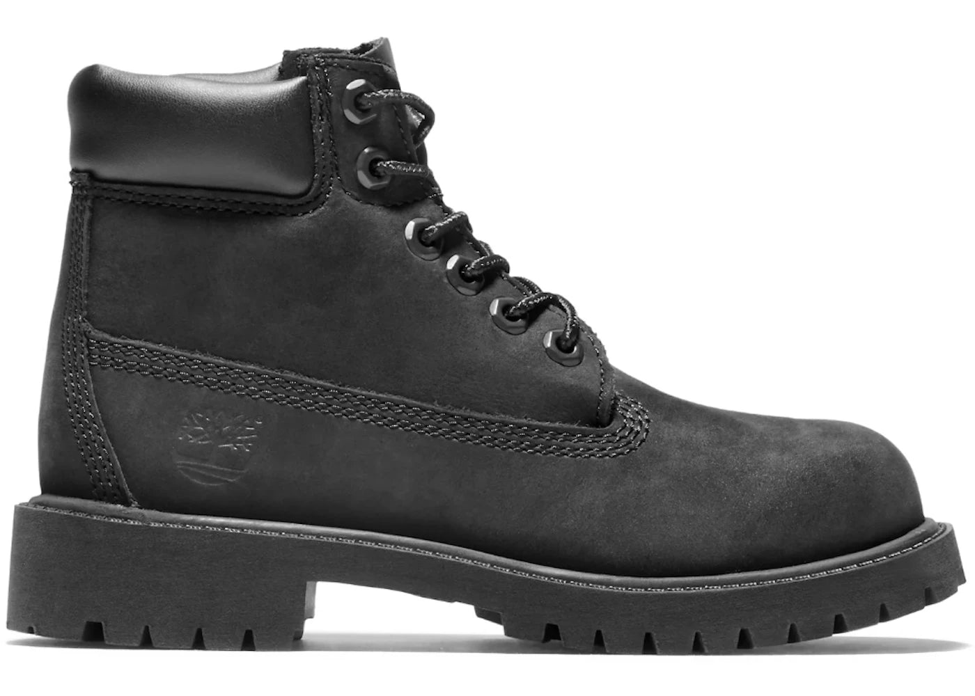 Timberland 6" Premium Boot-Black Nubuck (PS)