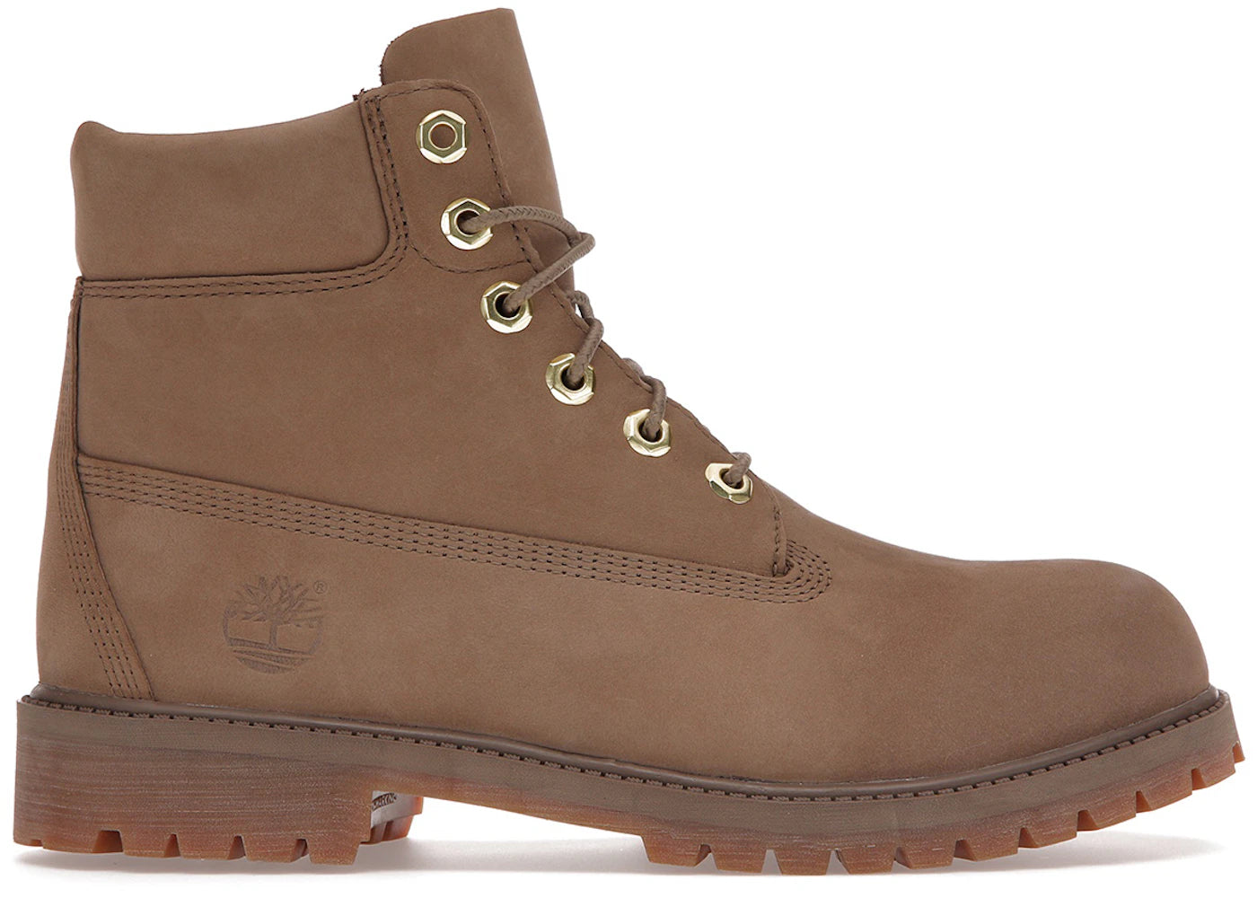 Timberland 6" Premium Boot-Dark Beige (GS)