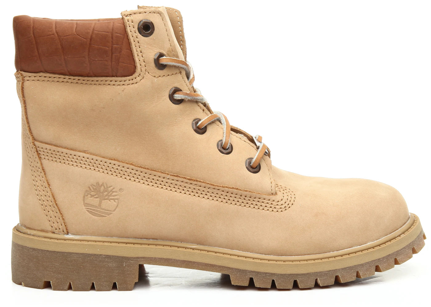 Timberland 6" Premium Boot-Khaki (GS)