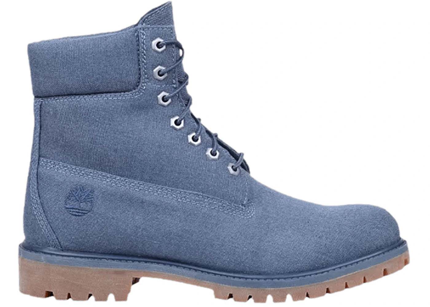 Timberland 6" Premium Canvas Boot-Navy