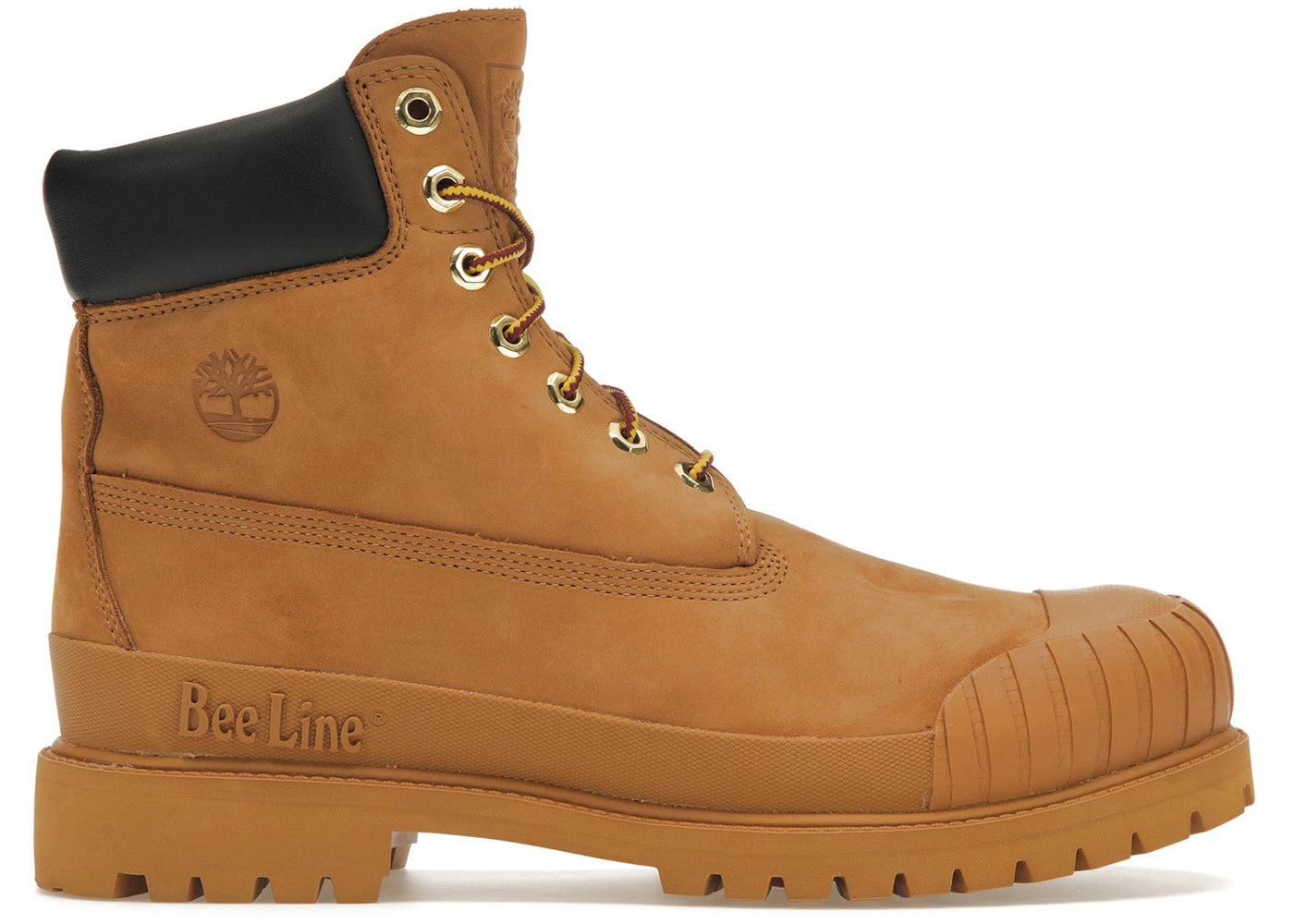 Timberland 6" Boot-Premium Bee Line Rubber Toe WP Wheat Nubuck