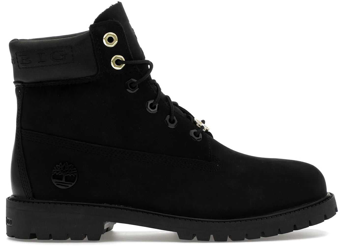 Timberland 6" Premium Boot-The Notorious B.I.G. Black (GS)