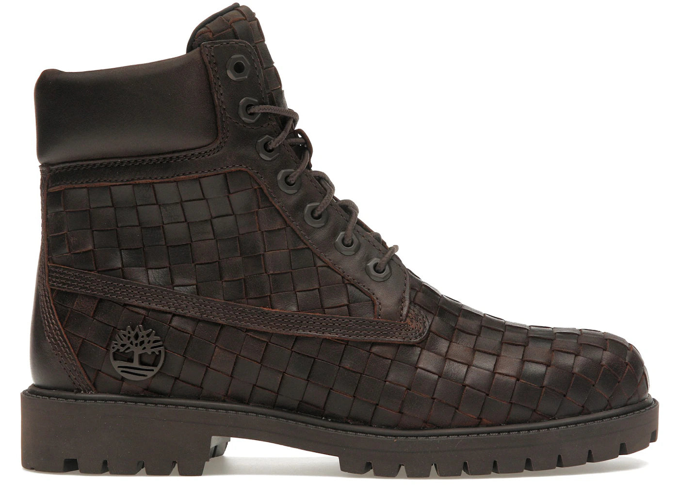 Timberland 6" Premium Boot-Woven Dark Brown