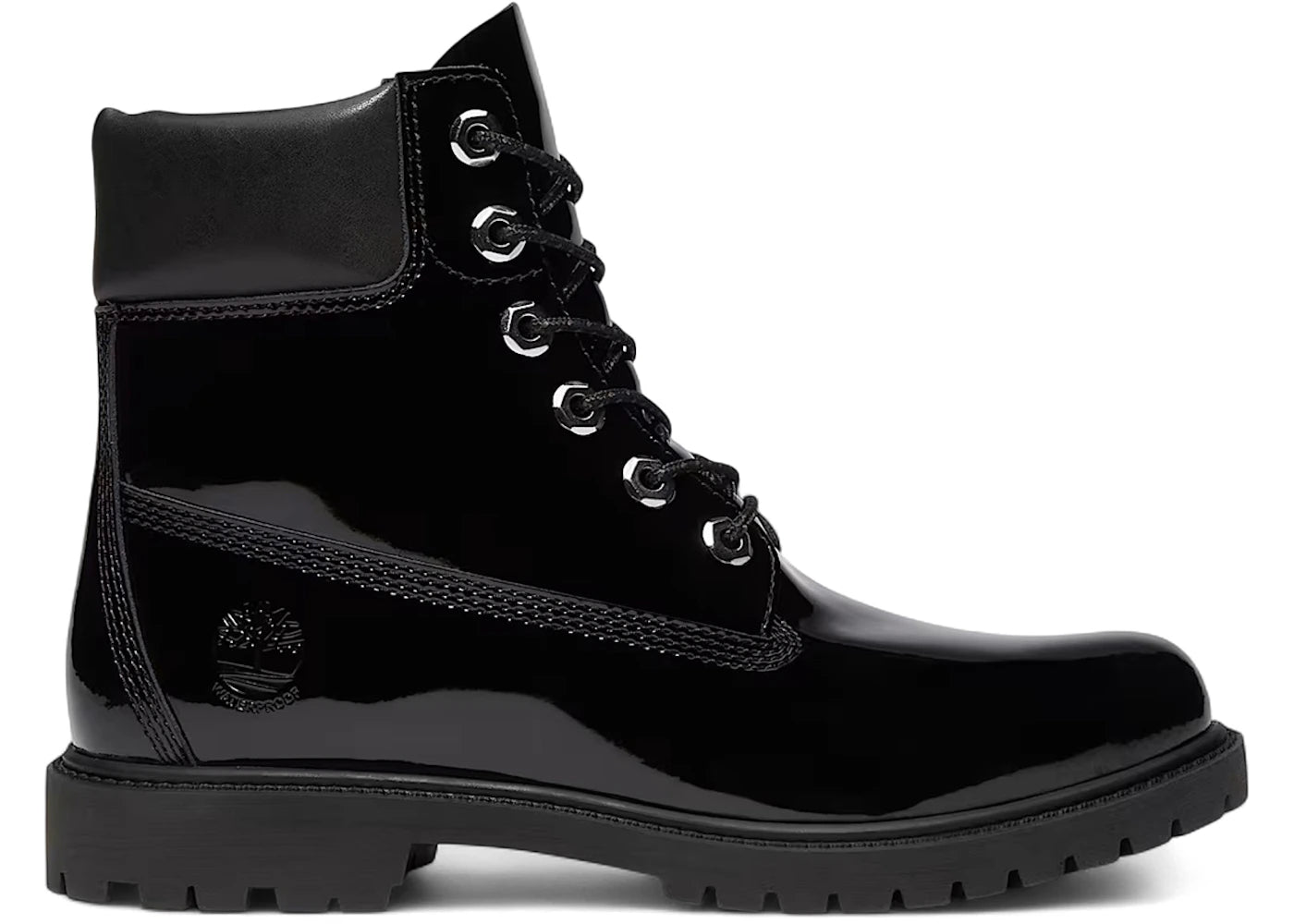 Timberland 6" Premium Waterproof Boot-Patent Black (Women's)