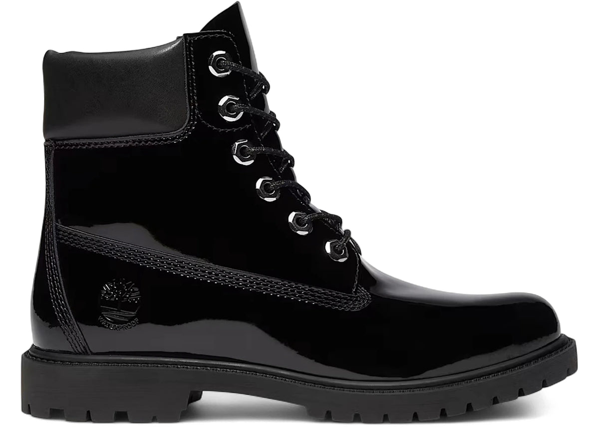 Timberland 6 Inch Premium Waterproof Boot Patent Black - main view