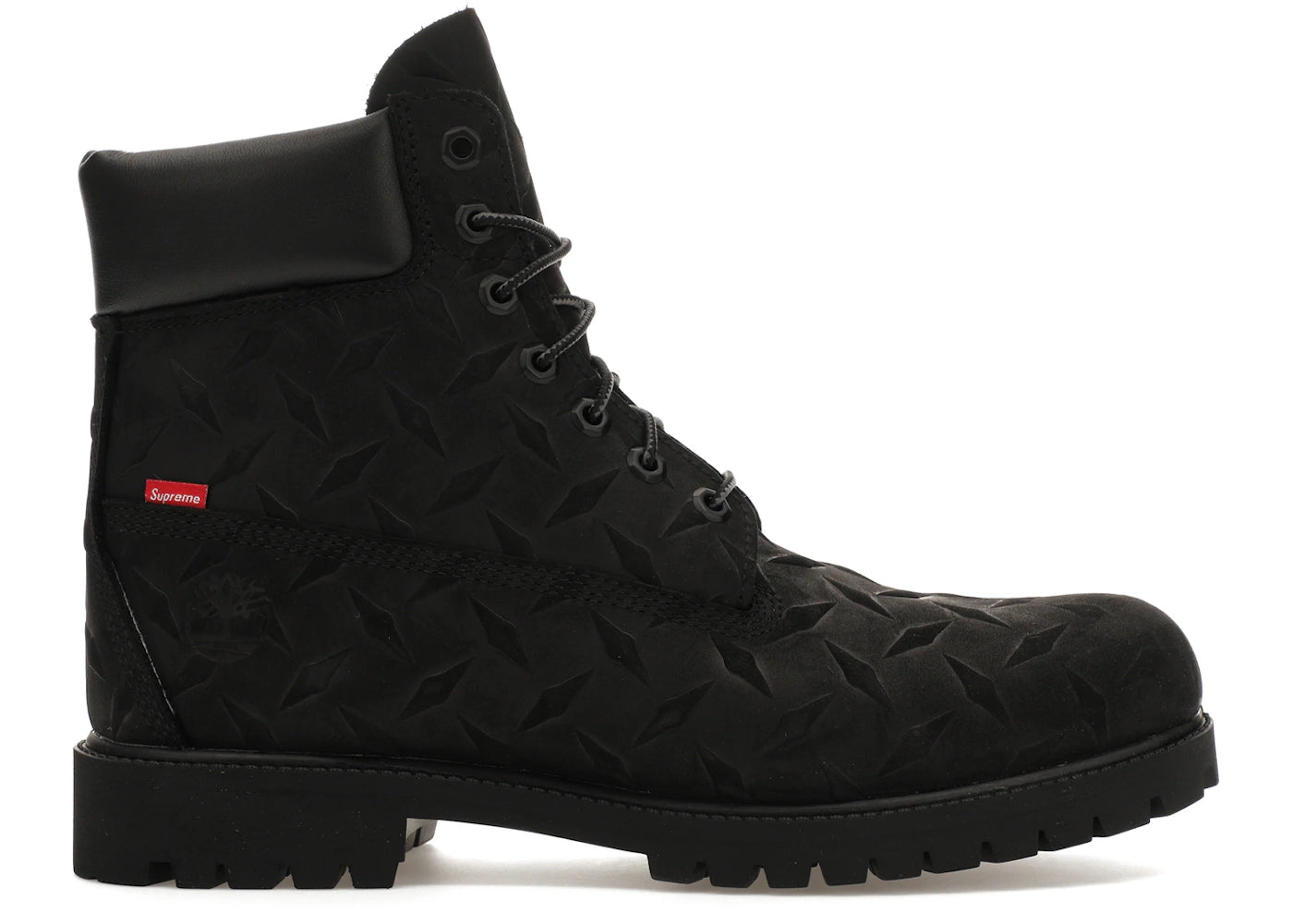 Timberland 6" Premium Waterproof Boot-Supreme Diamond Plate Black
