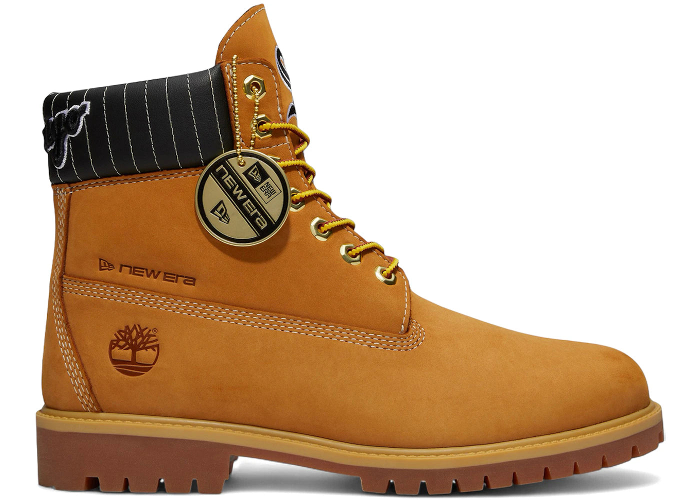 Timberland 6 Inch Waterproof Boot New Era x MLB Chicago White Sox Wheat - main view