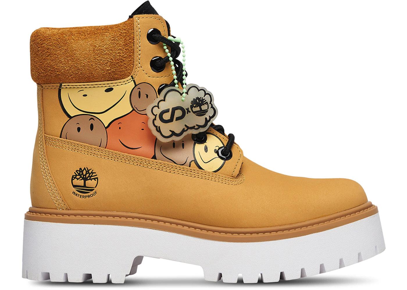 Timberland 6" Waterproof Platform Boot-CNSTNT DVLPMNT Melted Smileys (Women's)