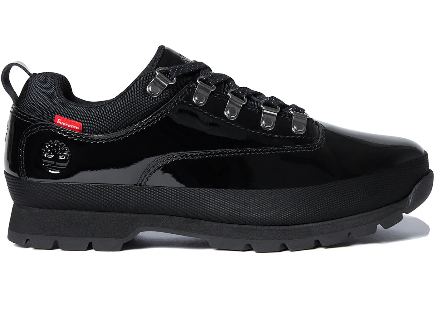 Timberland Euro Hiker Low-Supreme Patent Leather Black
