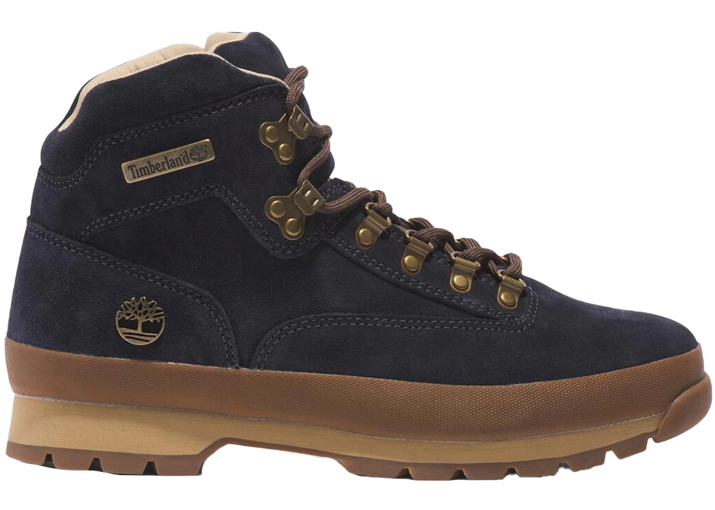 Timberland Euro Hiker Mid Lace Up-Dark Blue Suede