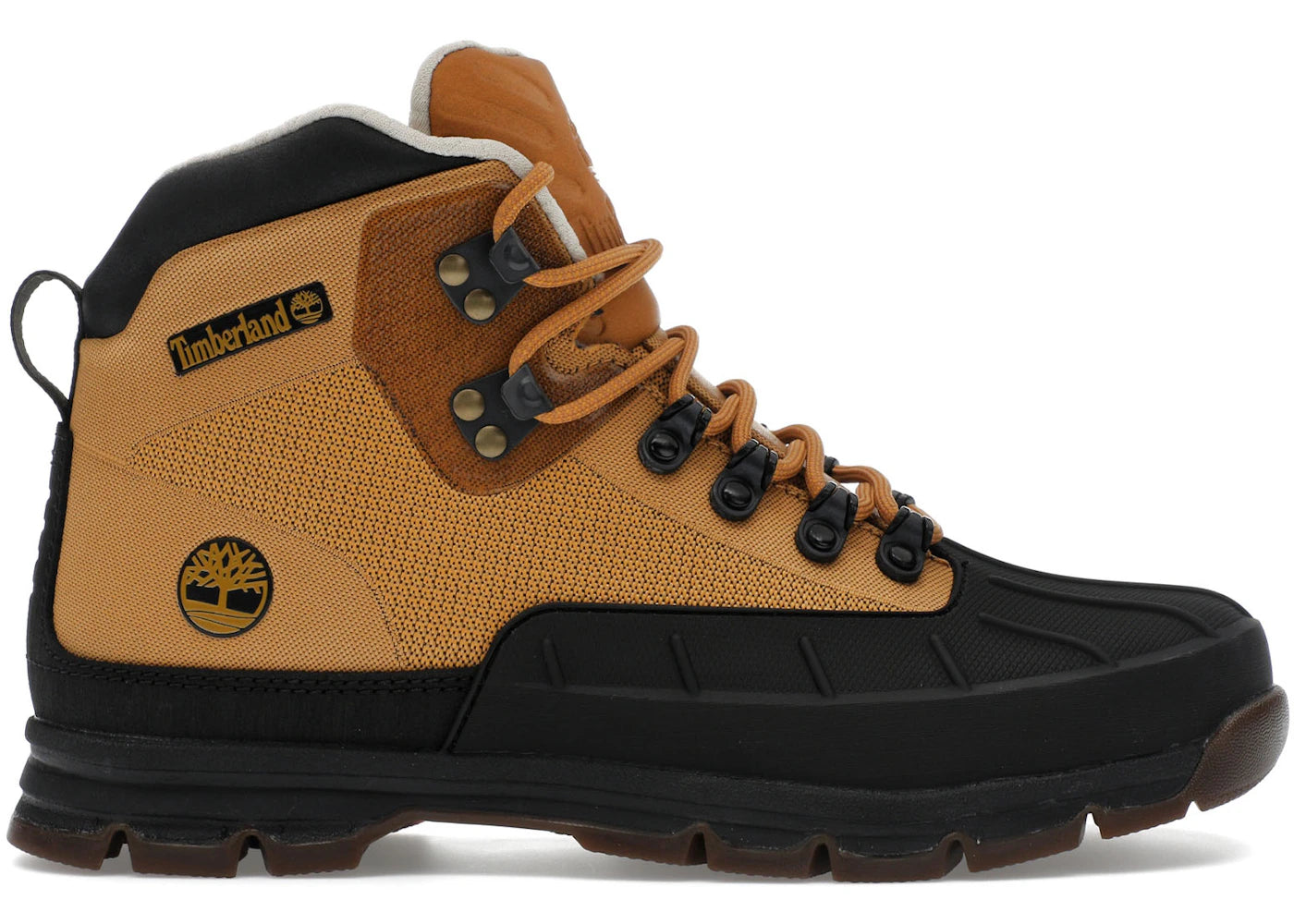 Timberland Euro Hiker Shell Toe Boot-Wheat Black