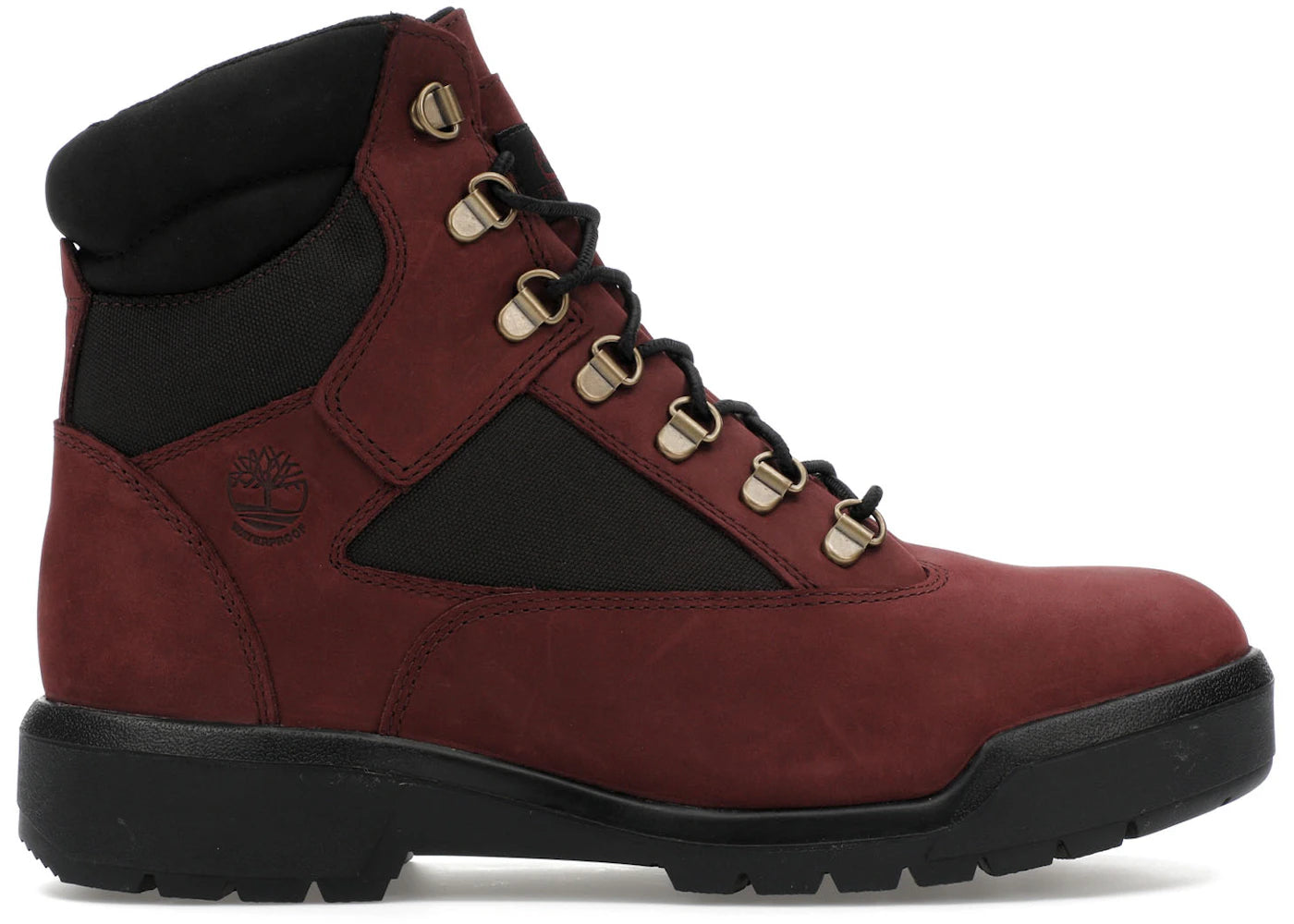 Timberland Field Boot Lace Up Waterproof-Dark Port