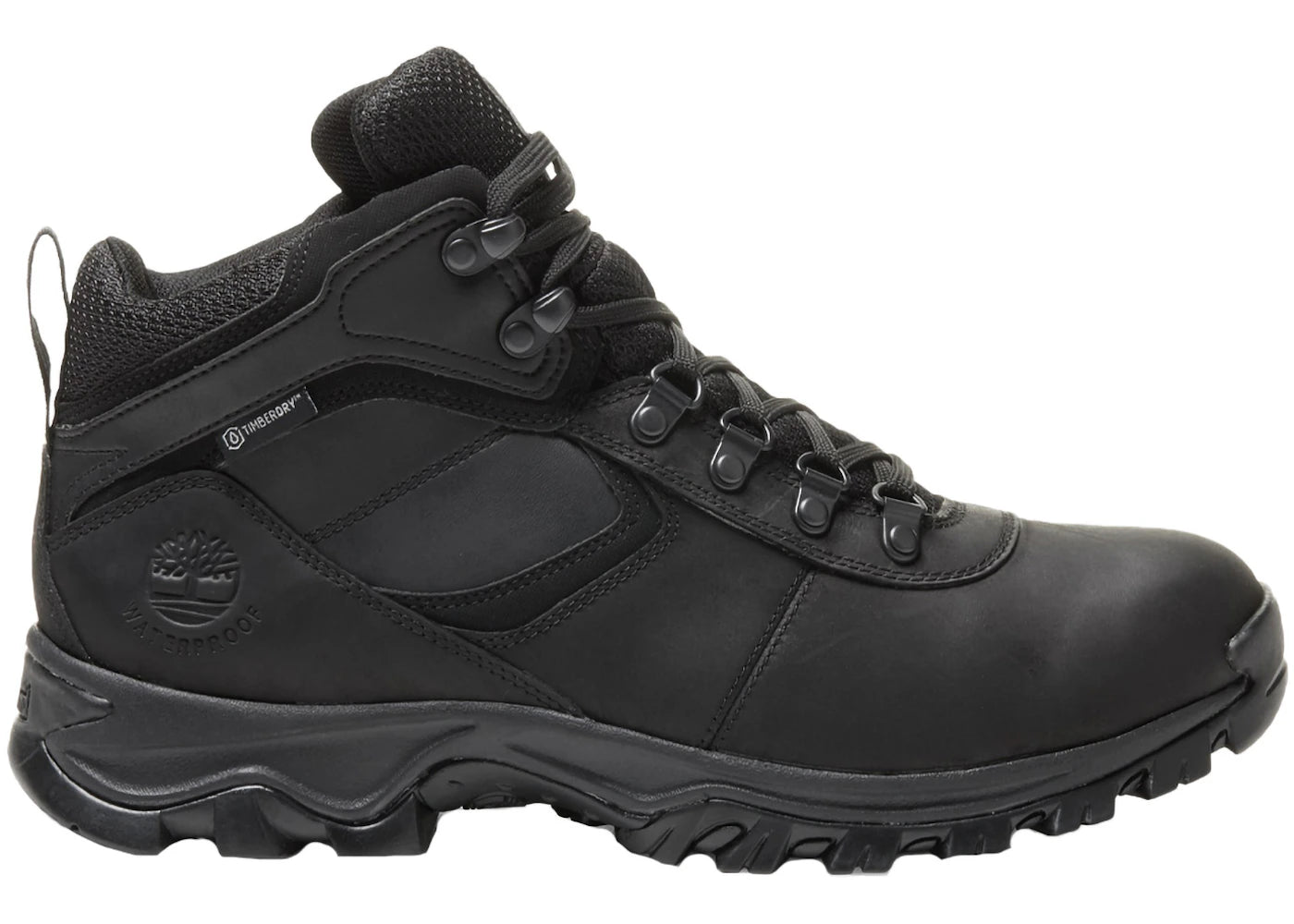 Timberland Mt Maddsen Mid Lace Up Waterproof Hiking-Black
