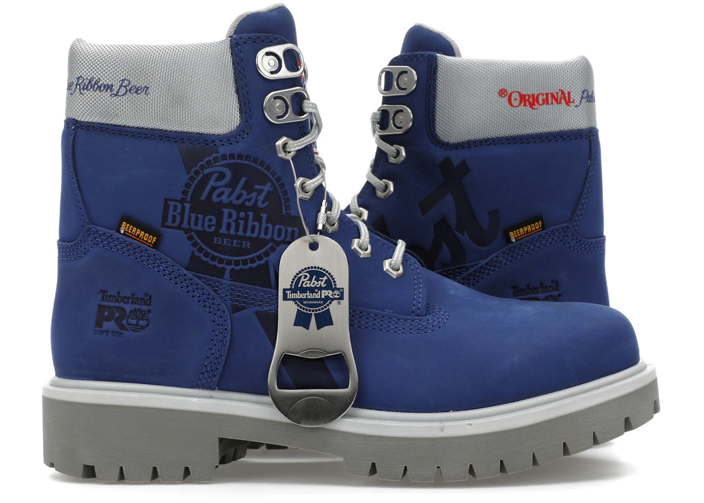 Timberland PRO 6" Soft Toe Work Boot-Pabst Blue Ribbon Blue Nubuck