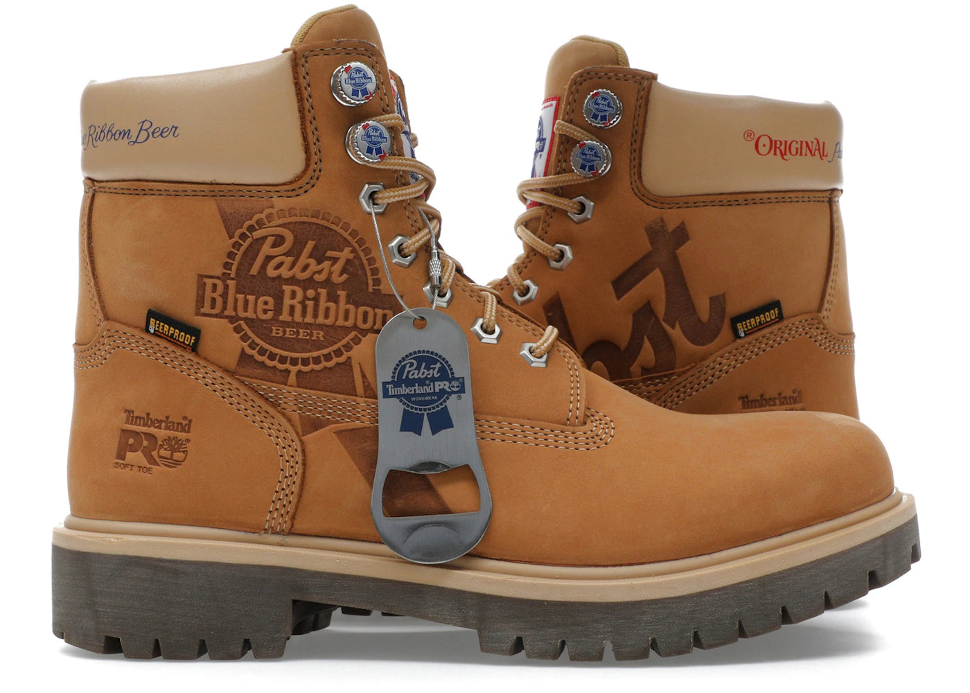 Timberland PRO 6" Soft Toe Work Boot - Pabst Blue Ribbon Wheat Nubuck