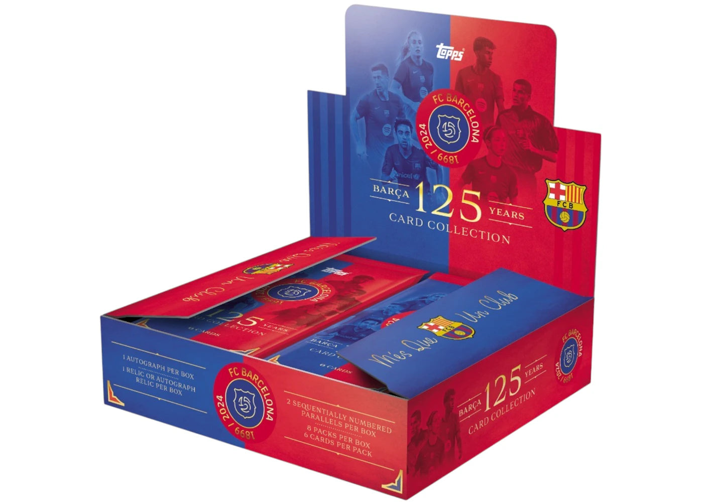 Topps FC Barcelona-125th Anniversary Hobby Box