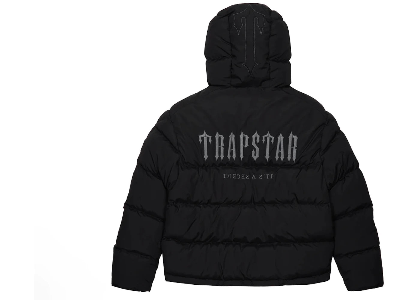 Trapstar Decoded 2.0 Hooded Puffer Jacket-Black