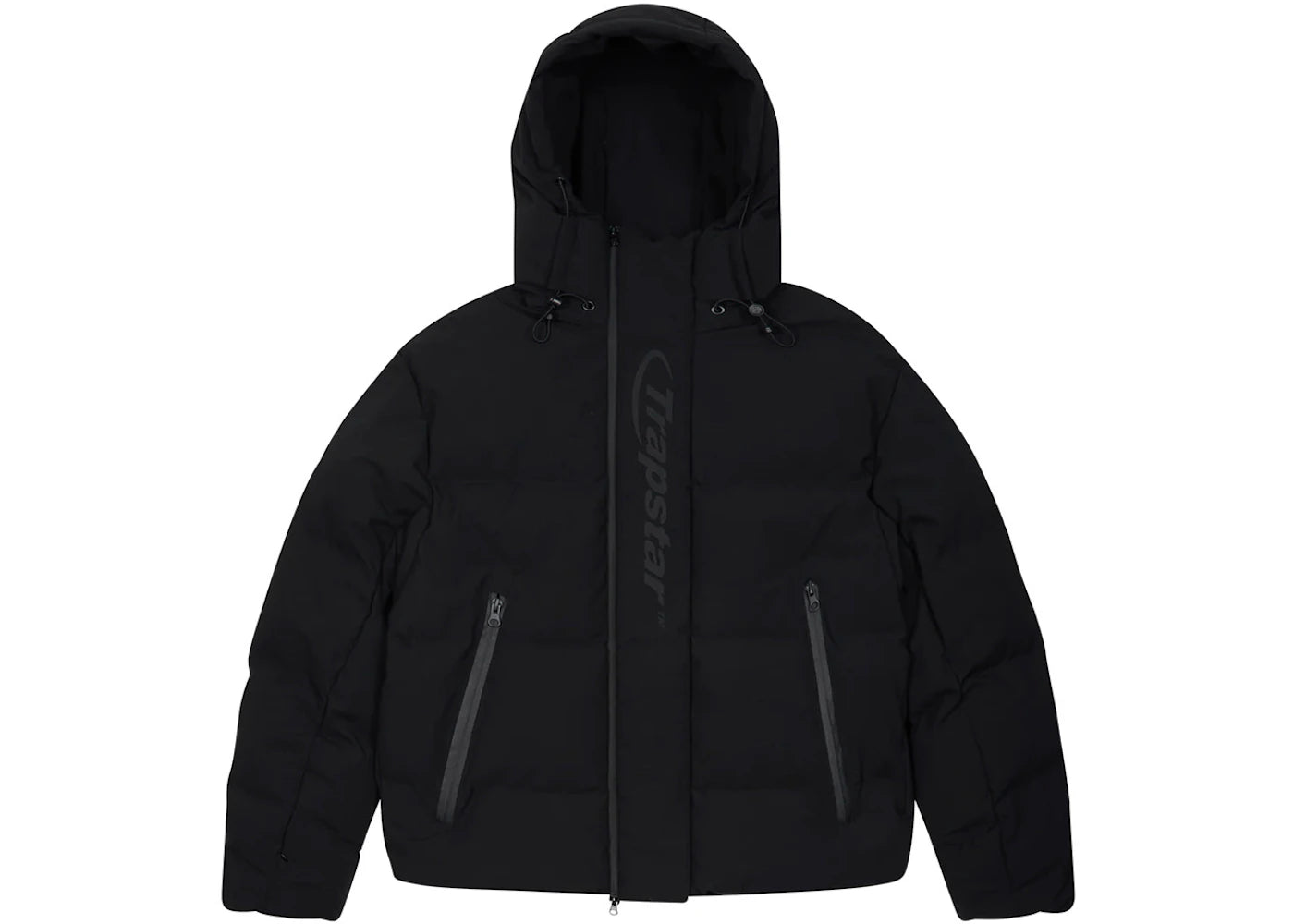 Trapstar Hyperdrive Technical Puffer Jacket (FW23) - Blackout Edition