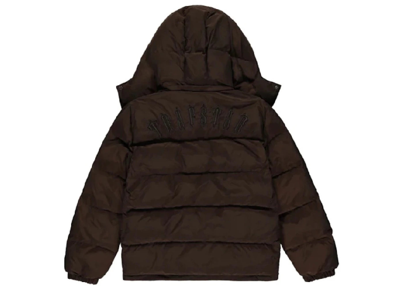 Doudoune à capuche amovible Trapstar Irongate - Marron