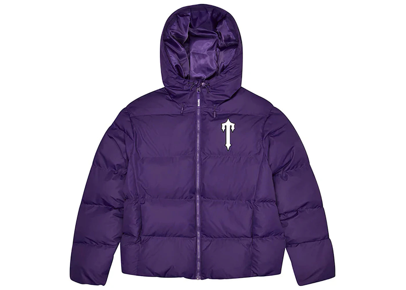 Trapstar Irongate Hooded Puffer Jacket-Purple