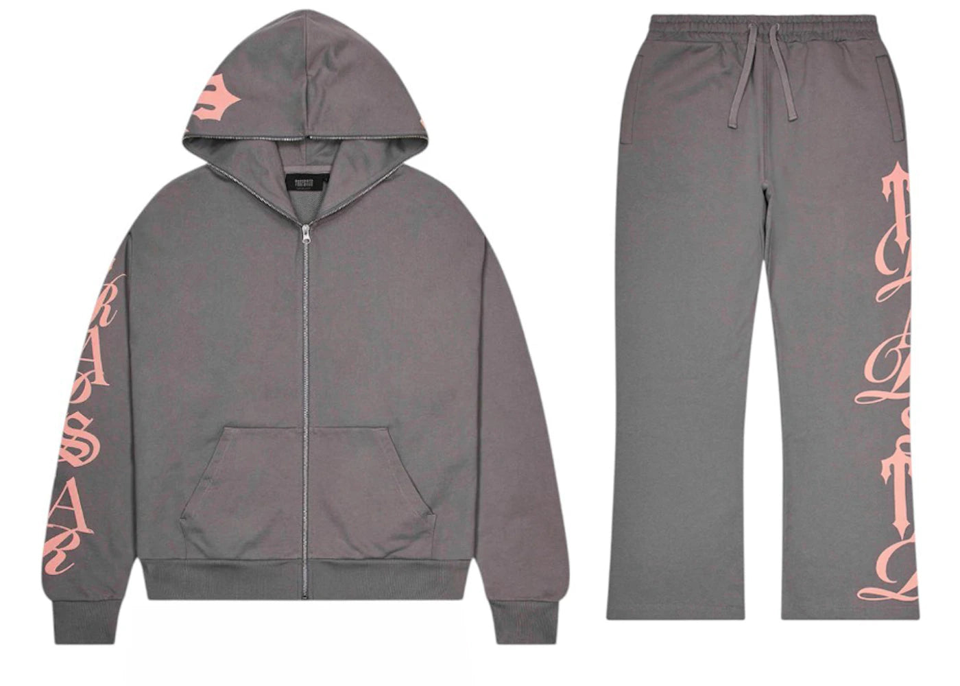 Trapstar Script 2.0 Tracksuit-Grey/Pink