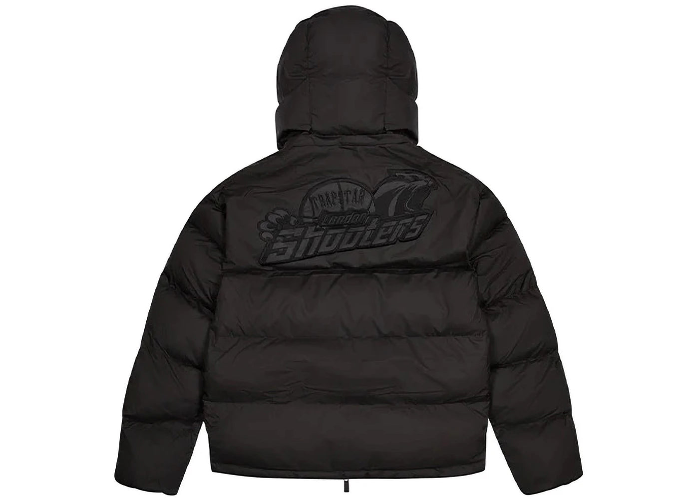 Doudoune à capuche Trapstar Shooters Blackout/Reflective