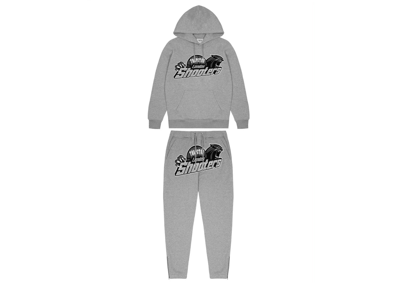 Ensemble de survêtement Trapstar Shooters à capuche - Gris/Bleu