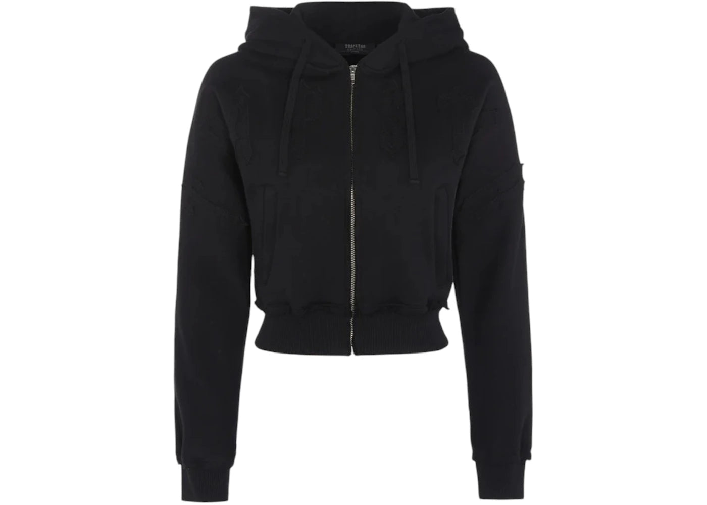 Ensemble de survêtement court à manches chauve-souris Trapstar Irongate pour femme - Noir