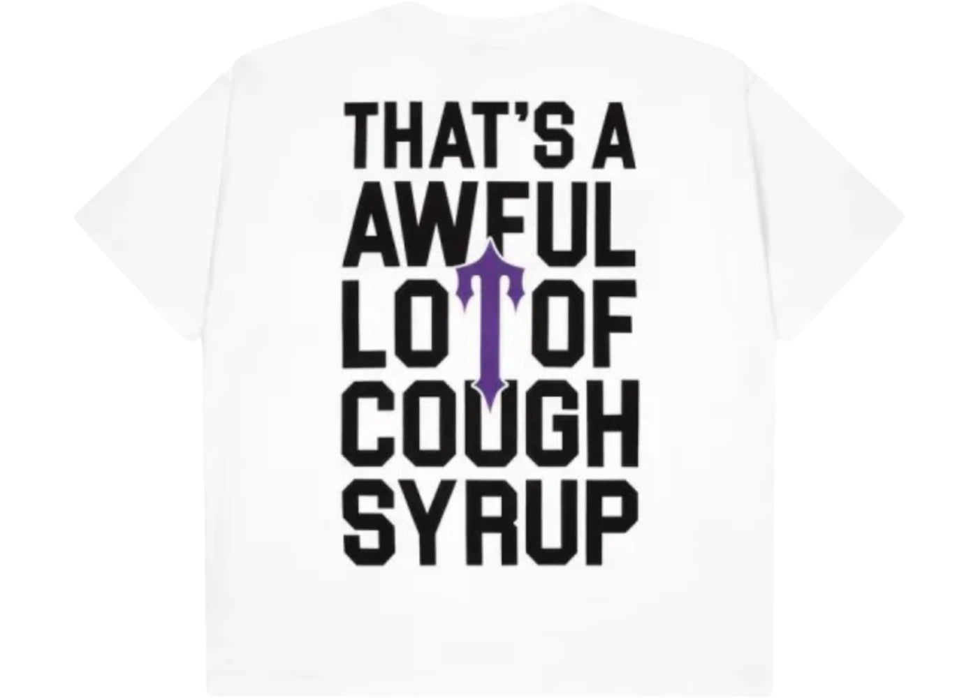 Trapstar x Cough Syrup Irongate T-shirt-White