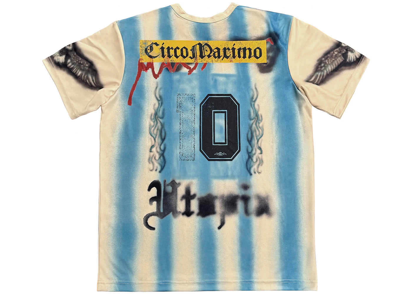 Travis Scott Argentina Soccer Jersey-Multicolor